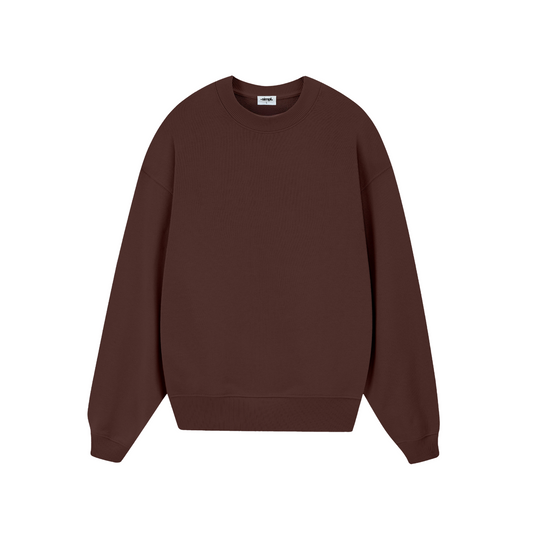 POLERON SIN GORRO BLANK (CAFÉ)