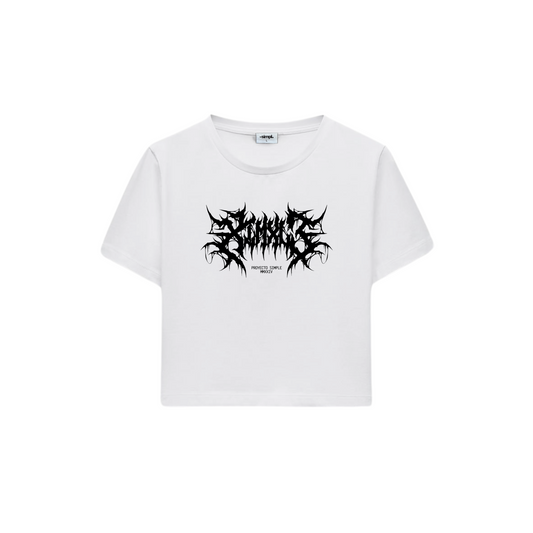 POLERA BABY TEE WORLD TOUR (BLANCA)